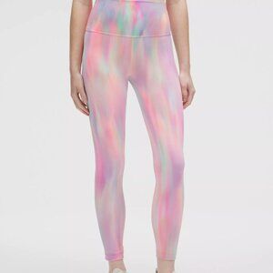 Wunder Train High-Rise Tight 25" | Psychedelic Wash Multi | Size 16